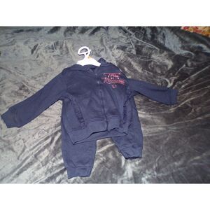 True Religion zip up hoodie and pants size 18 month